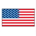 United States Internationaux Display Flag - 32 Per String (60')